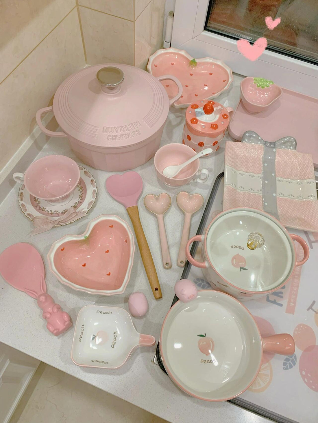 Transform Your Kitchen with Cute Pink Kitchenware: A Girly Makeover Guide