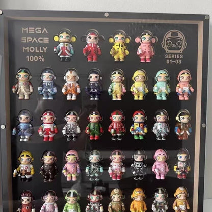 2nd Gen POP Mart Mega Space Molly Display Case