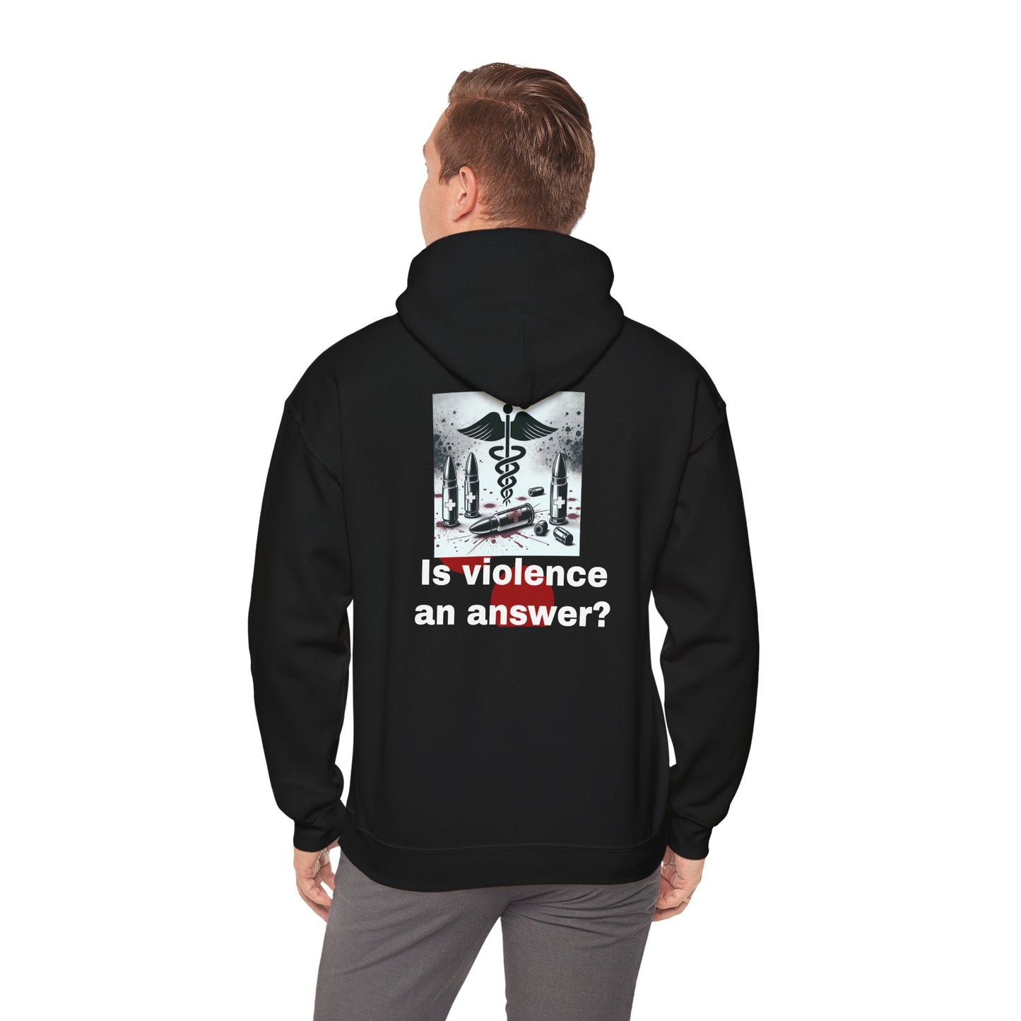 Healthcare System Reform Hoodie - Deny, Defend, Depose Design