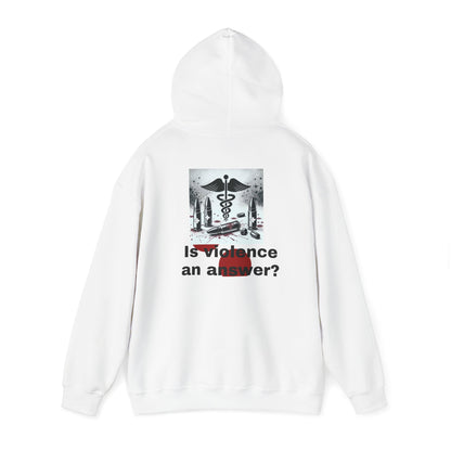 Healthcare System Reform Hoodie - Deny, Defend, Depose Design