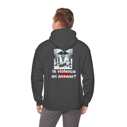 Healthcare System Reform Hoodie - Deny, Defend, Depose Design