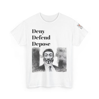 Activist T-Shirt Deny Defend Depose Troubled American Healthcare System Wake Up