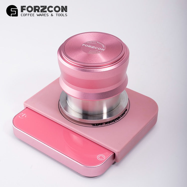 Forzcon Matt Pink automatic Tamper