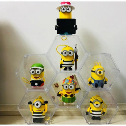 Honeycomb Figurine display case (Pack of 6)