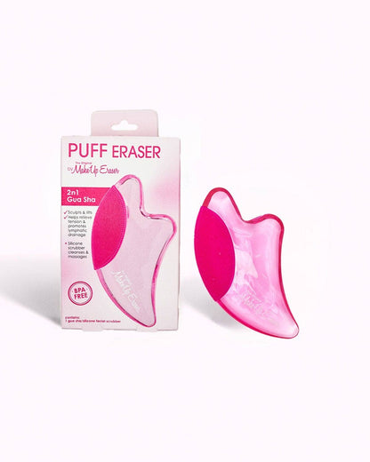 PUFF Eraser: 2n1 Gua Sha & Facial Scrubber