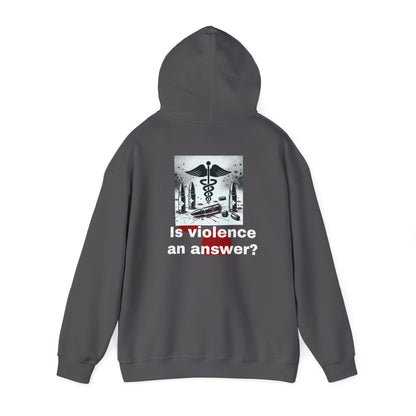 Healthcare System Reform Hoodie - Deny, Defend, Depose Design