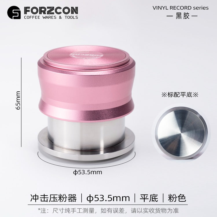 Forzcon Matt Pink automatic Tamper