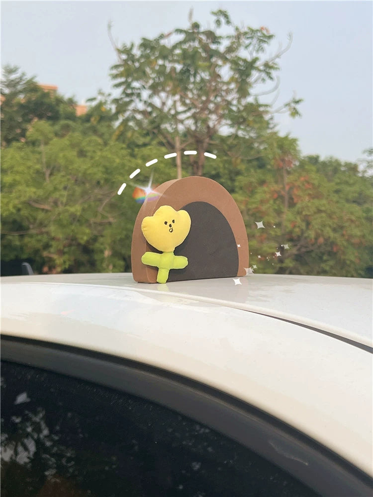 Kawaii animal ear car decorations