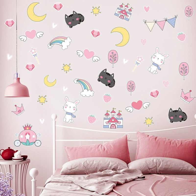 Cute Bedroom Wall sticker decorations