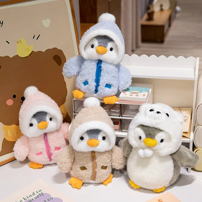 25cm Kawaii Cross-Dressing Penguin Plush