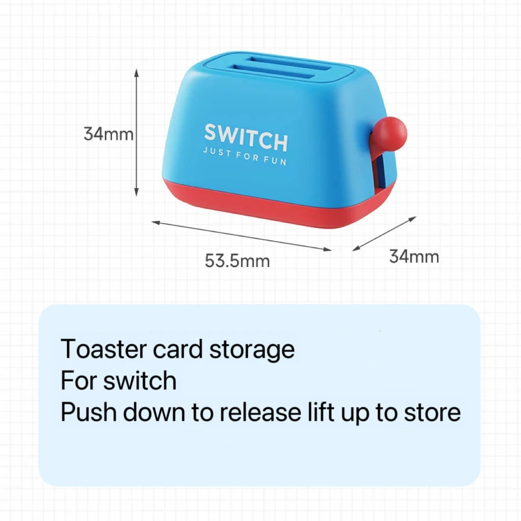 任天堂游戏卡盒烤面包机存储架
