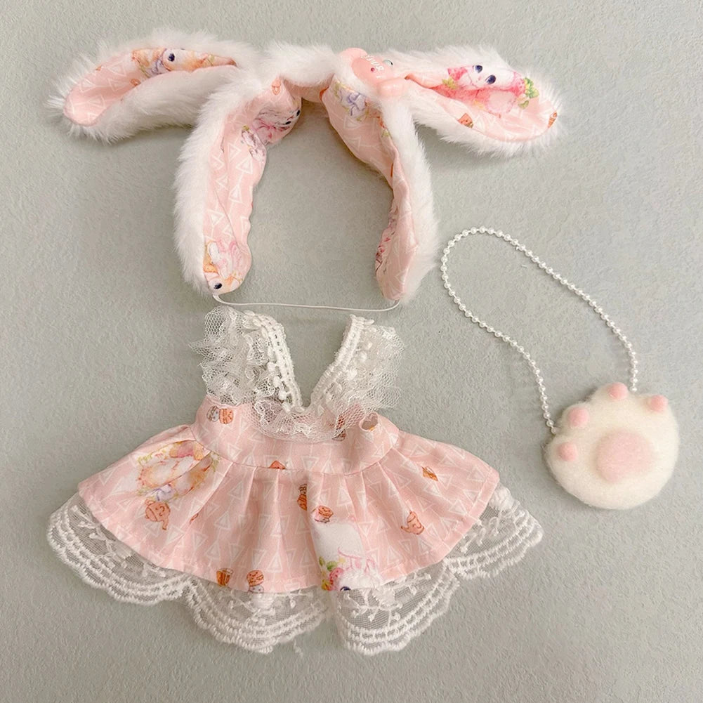 Lolita dress for Labubu vinyl dolls