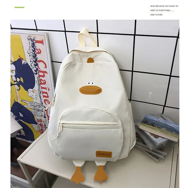 Korean style Yellow Duck Backpack