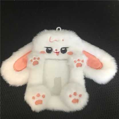 2024 Original Lovely Fluffy Rabbit Card Holders