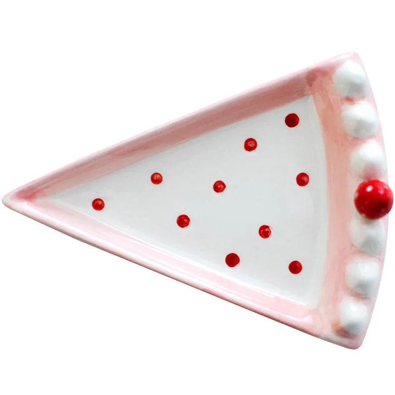 Ceramic strawberry shortcake plates