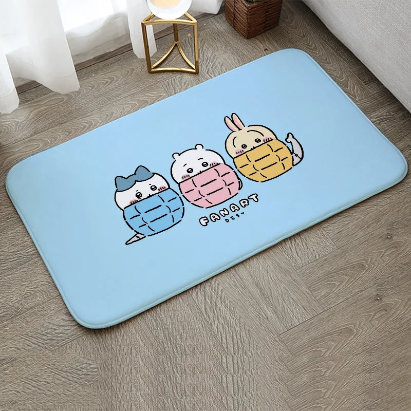 chiikawas Non-slip floor mat/rug