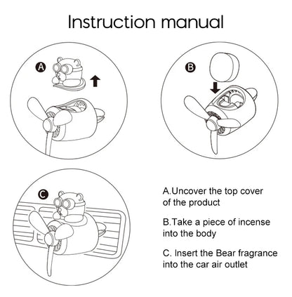 Bear Pilot 汽车空气清新剂