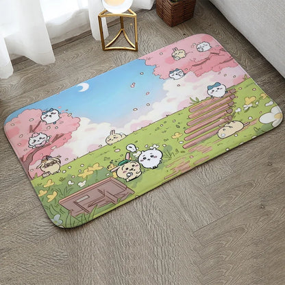 chiikawas Non-slip floor mat/rug