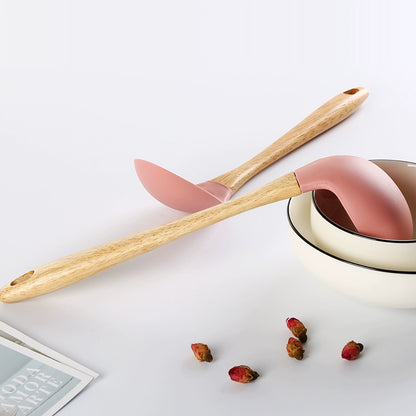 Oakwood Cute Pink silicon kitchen utensils