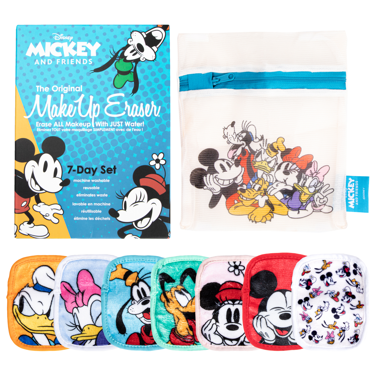 Mickey & Friends 7-Day Gift Set  © Disney | MakeUp Eraser