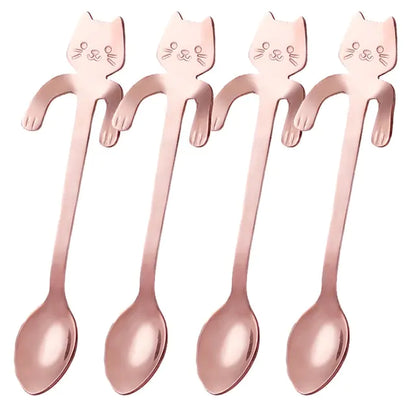 Cute Cat Coffee Spoon